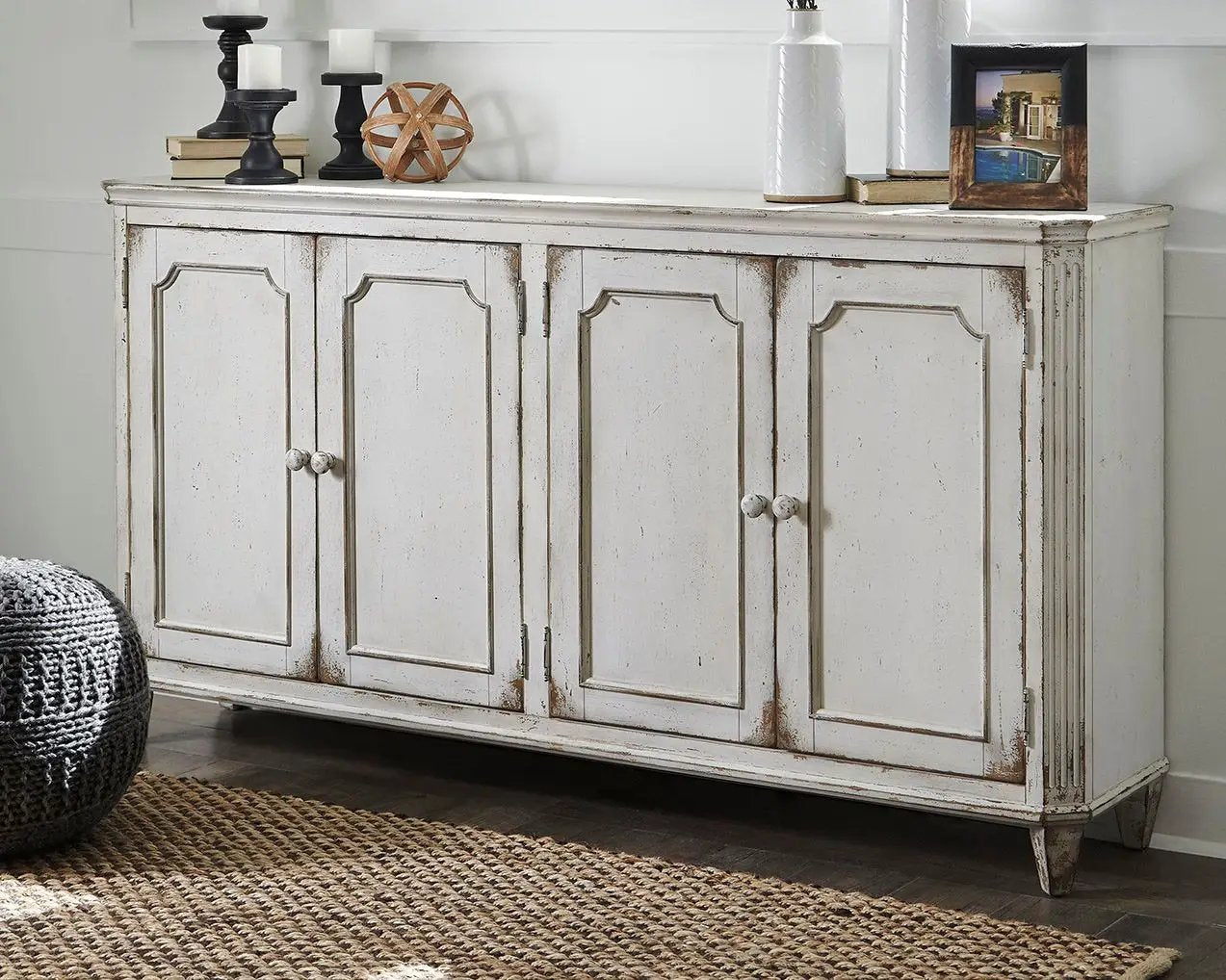 Mirimyn - Accent Cabinet - Antique White by Unique Piece Furniture
