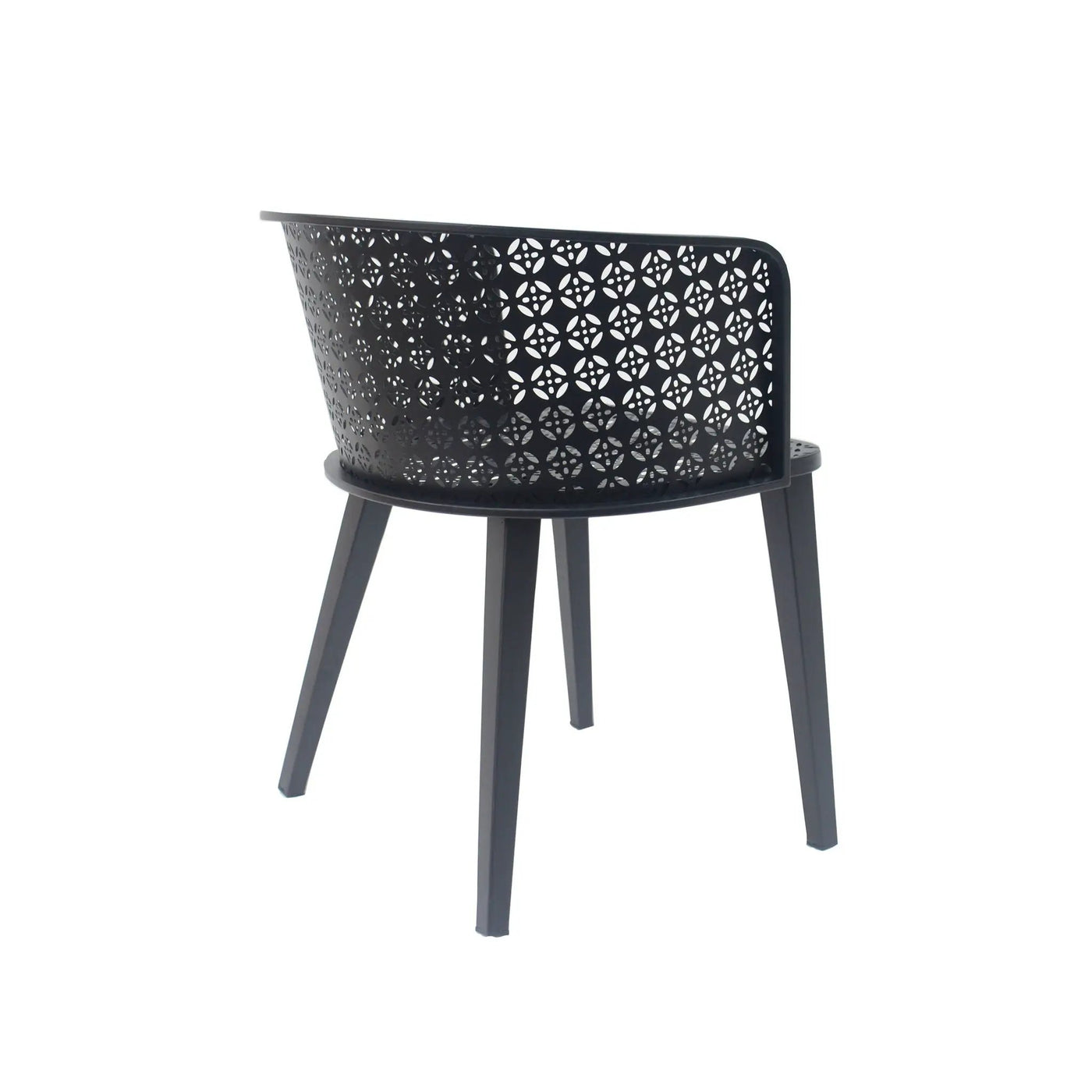 Milan Outdoor Dining Chair Set of 2 by HouseOfZazla