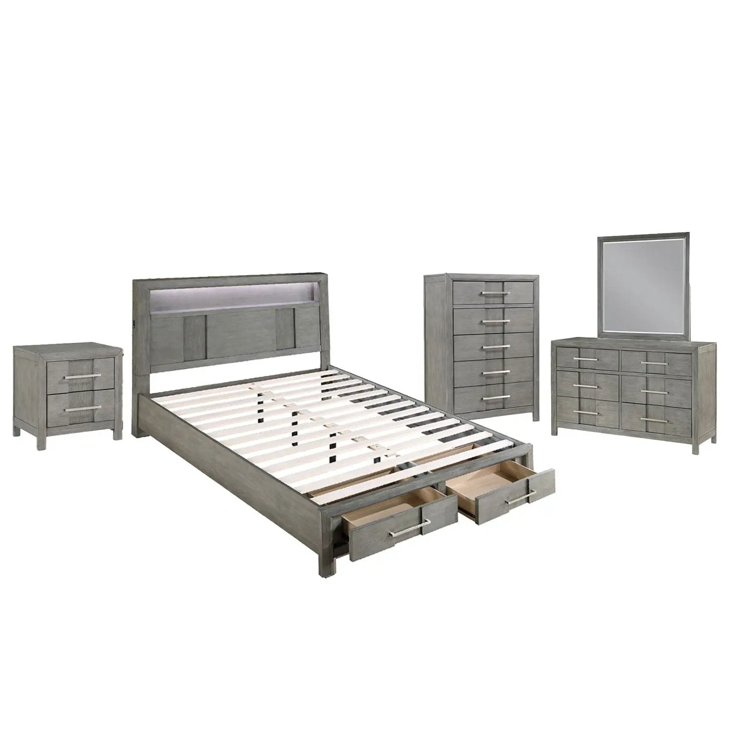 Kenzo - Storage Bedroom Set by HouseOfZazla