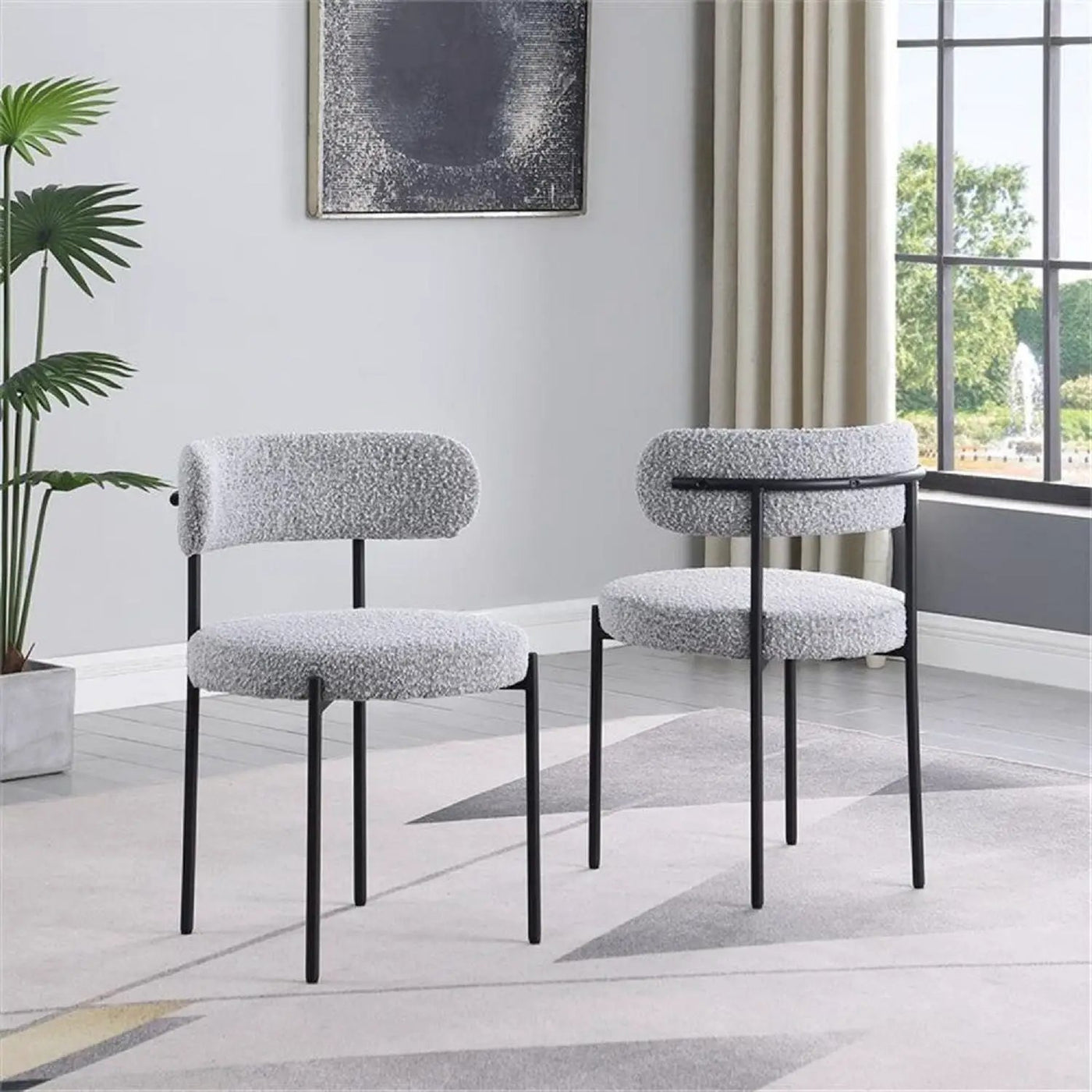 Upholstered Kitchen Chair (Set of 2) by Unique Piece Furniture