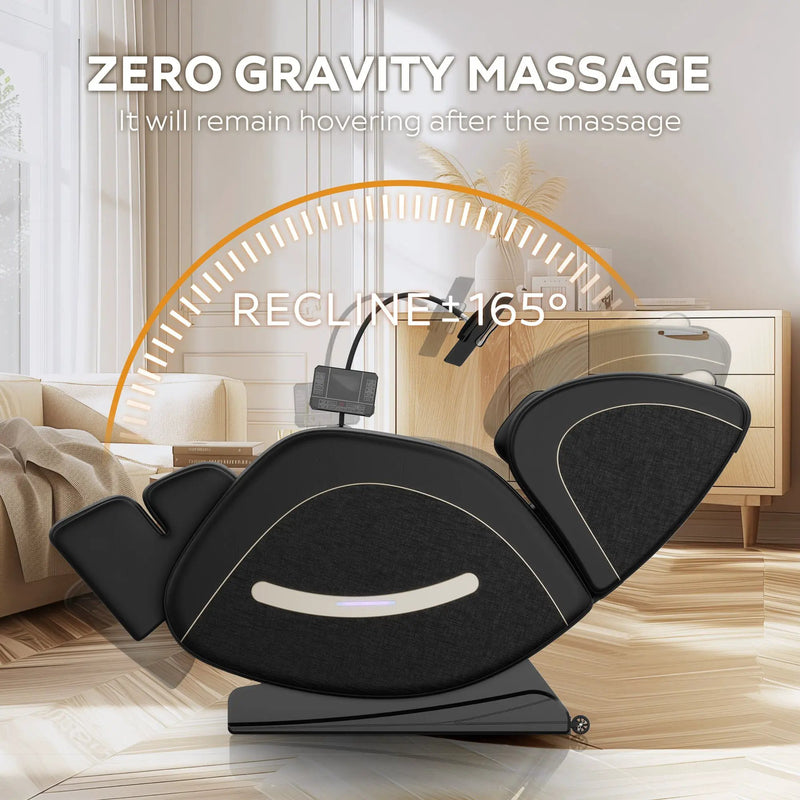 Massage Chair Recliner with Zero Gravity and Full Body Air Pressure by HouseOfZazla