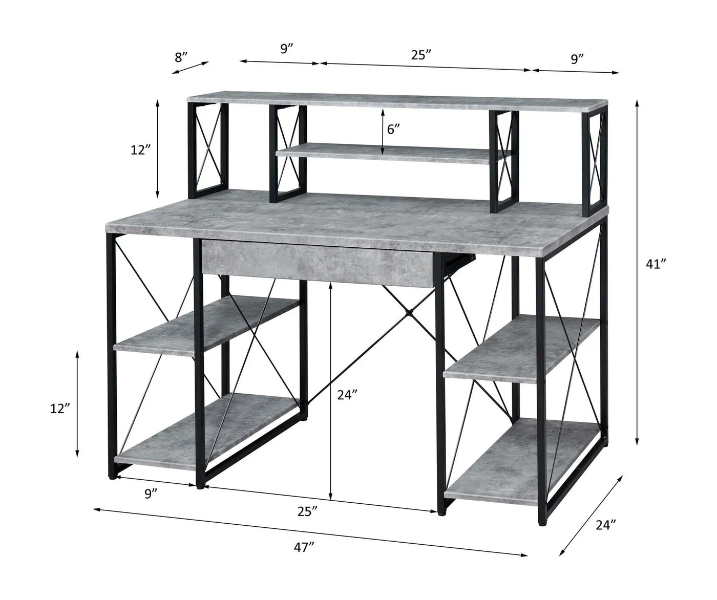 Amiel - All Purpose Writing Desk by HouseOfZazla