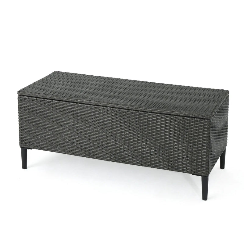 Rupert Storage Unit Resin Wicker Outdoor by HouseOfZazla
