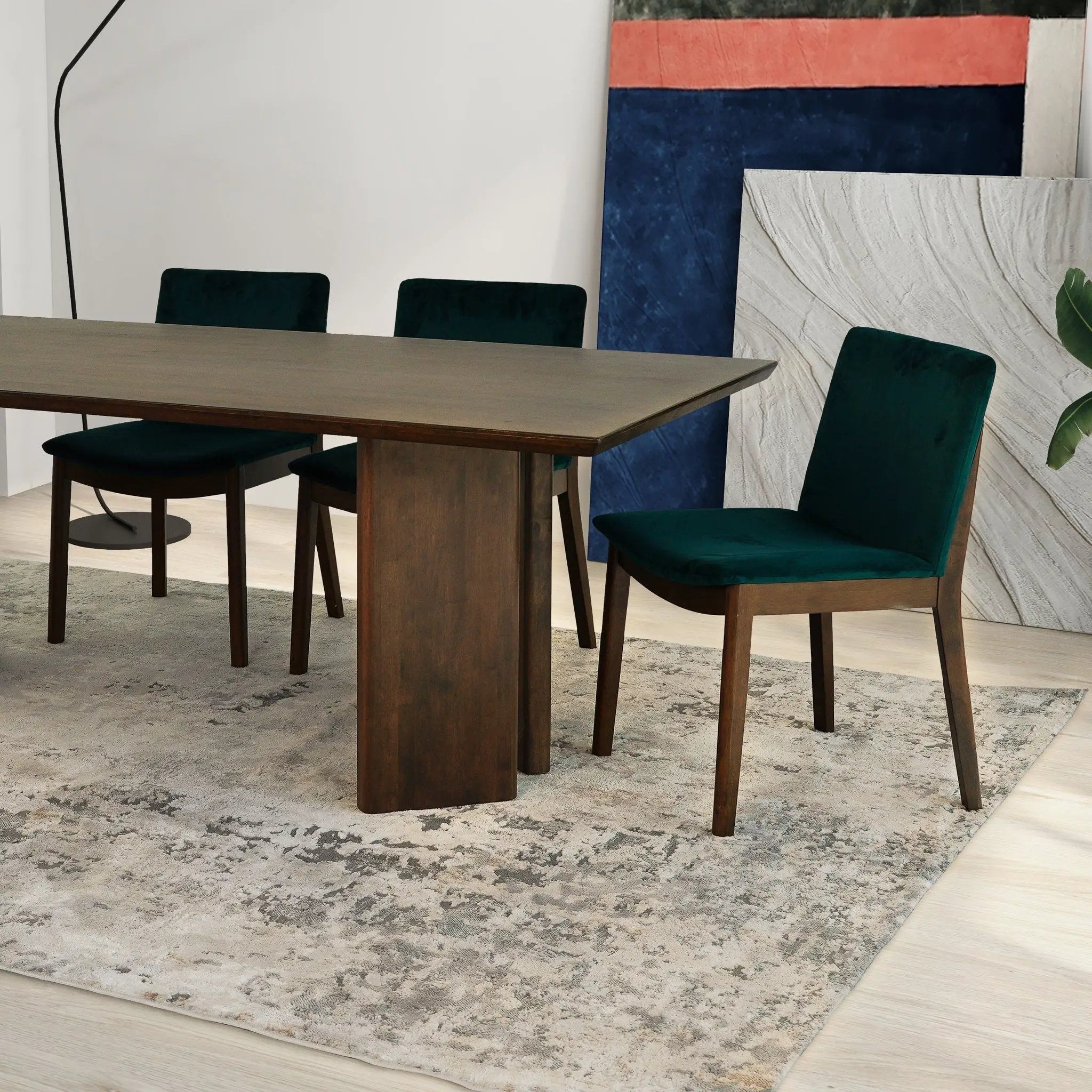 Alden - Dining Table - Walnut by Unique Piece Furniture