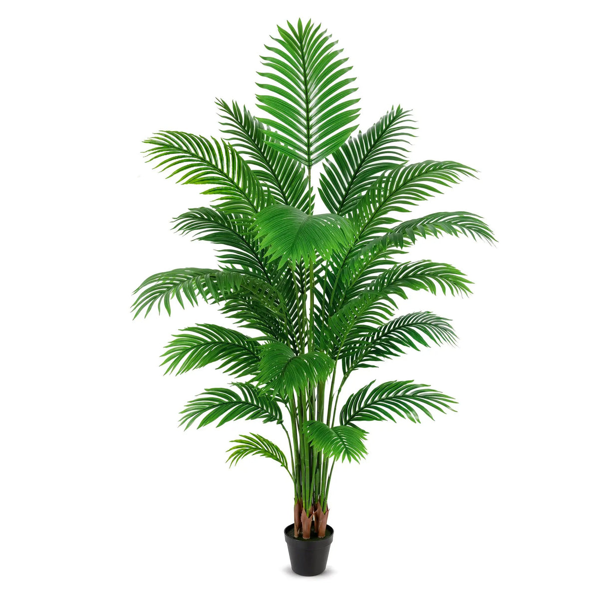 Artificial Palm Tree 6ft - Large Fake Tropical Tree (2 Pack) by HouseOfZazla