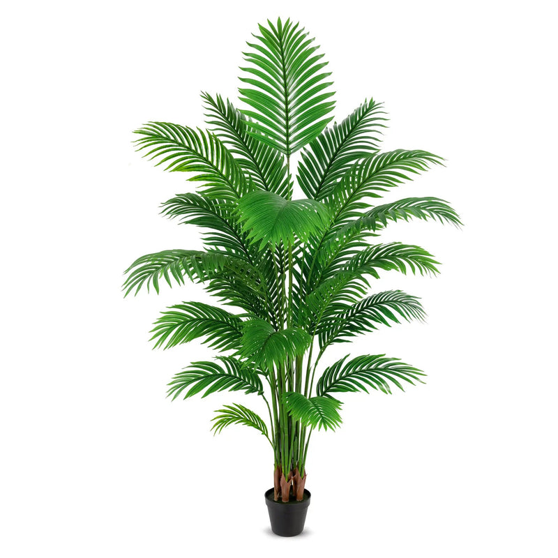 Artificial Palm Tree 6ft - Large Fake Tropical Tree (2 Pack) by HouseOfZazla