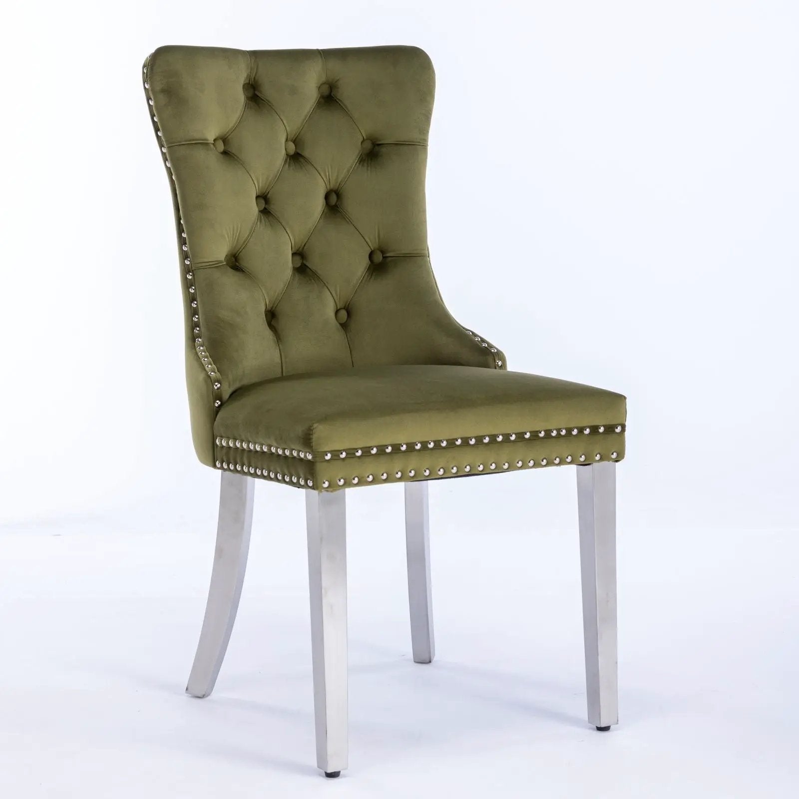 Nikki - Contemporary Upholstered Dining Chair (Set of 2) by HouseOfZazla