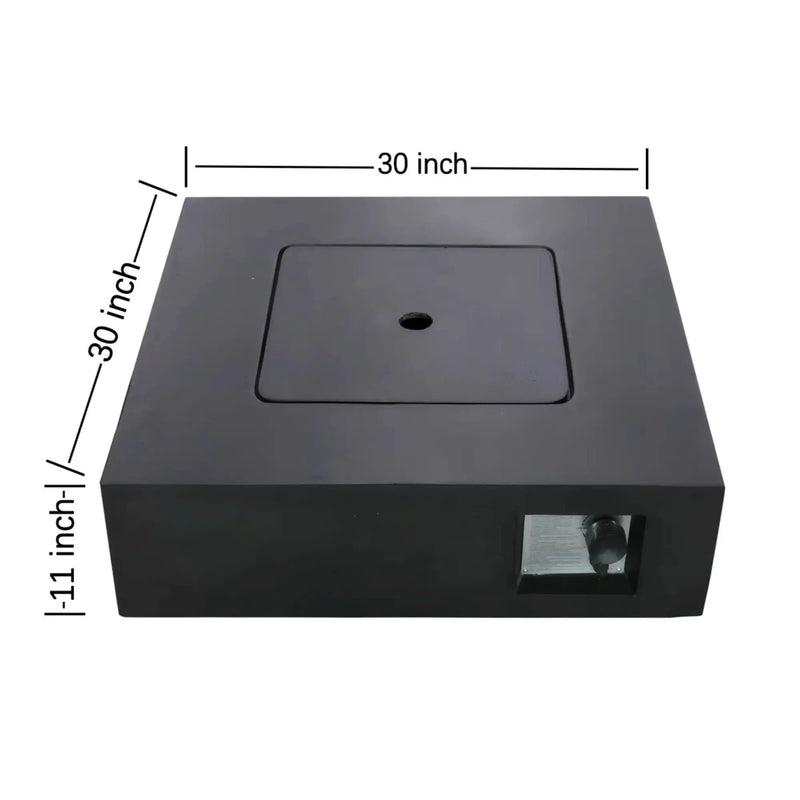 Reinforced - Propane / Gas Fire Pit Table by HouseOfZazla