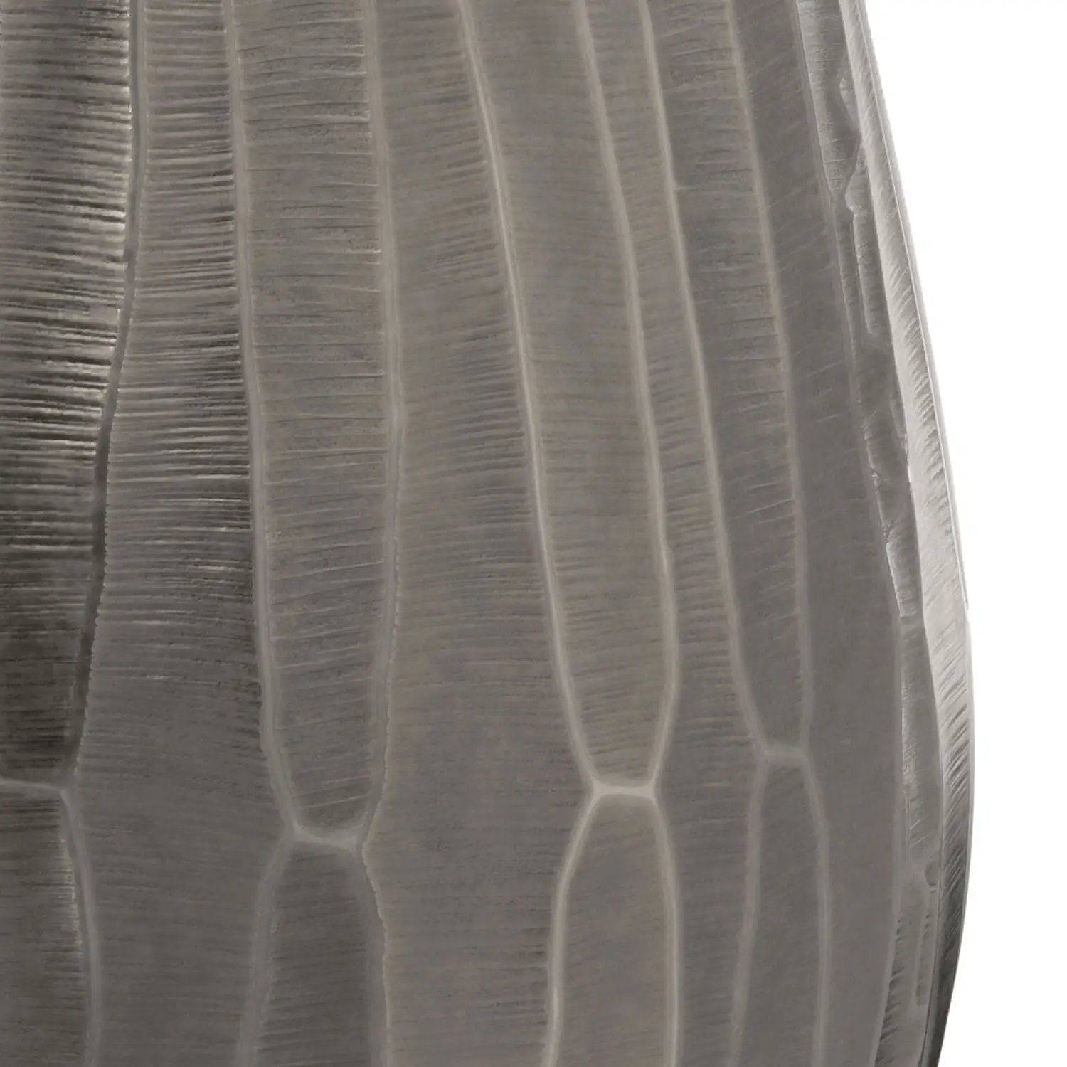 Nellie - Cast Aluminum Side Table - Black by HouseOfZazla