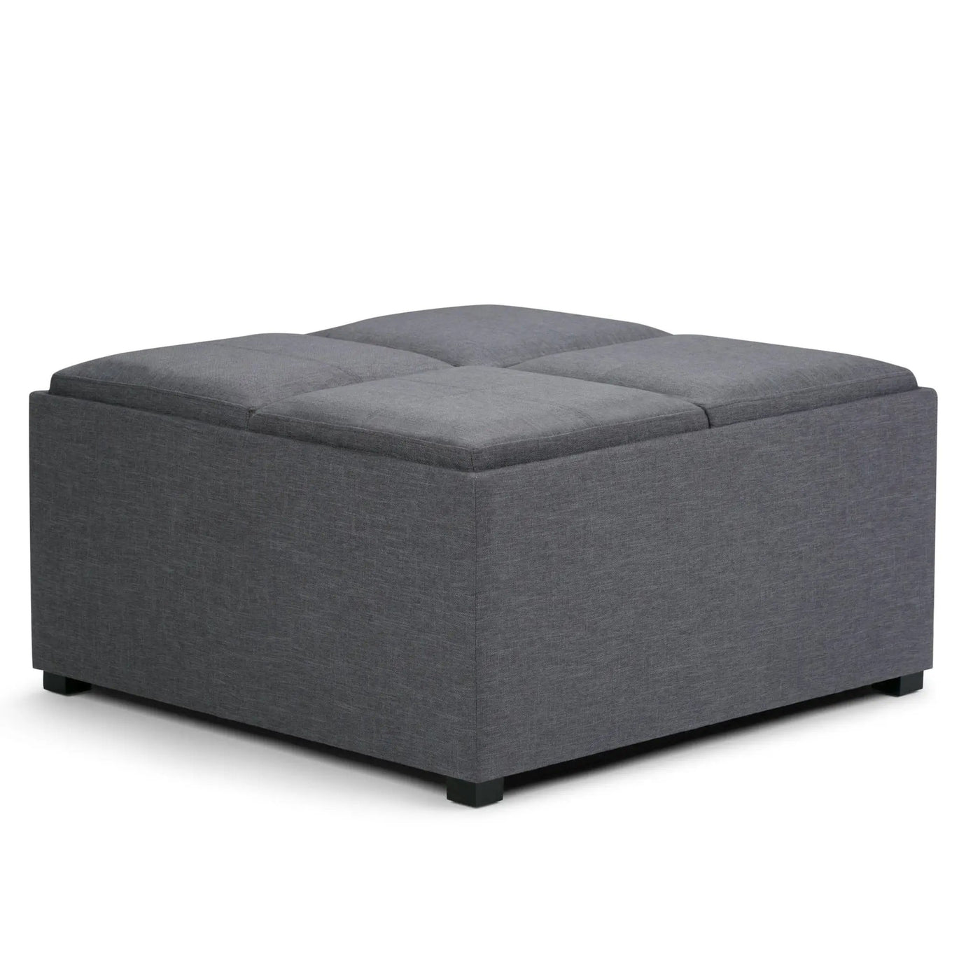 Avalon - Square Coffee Table, Storage Ottoman by Unique Piece Furniture