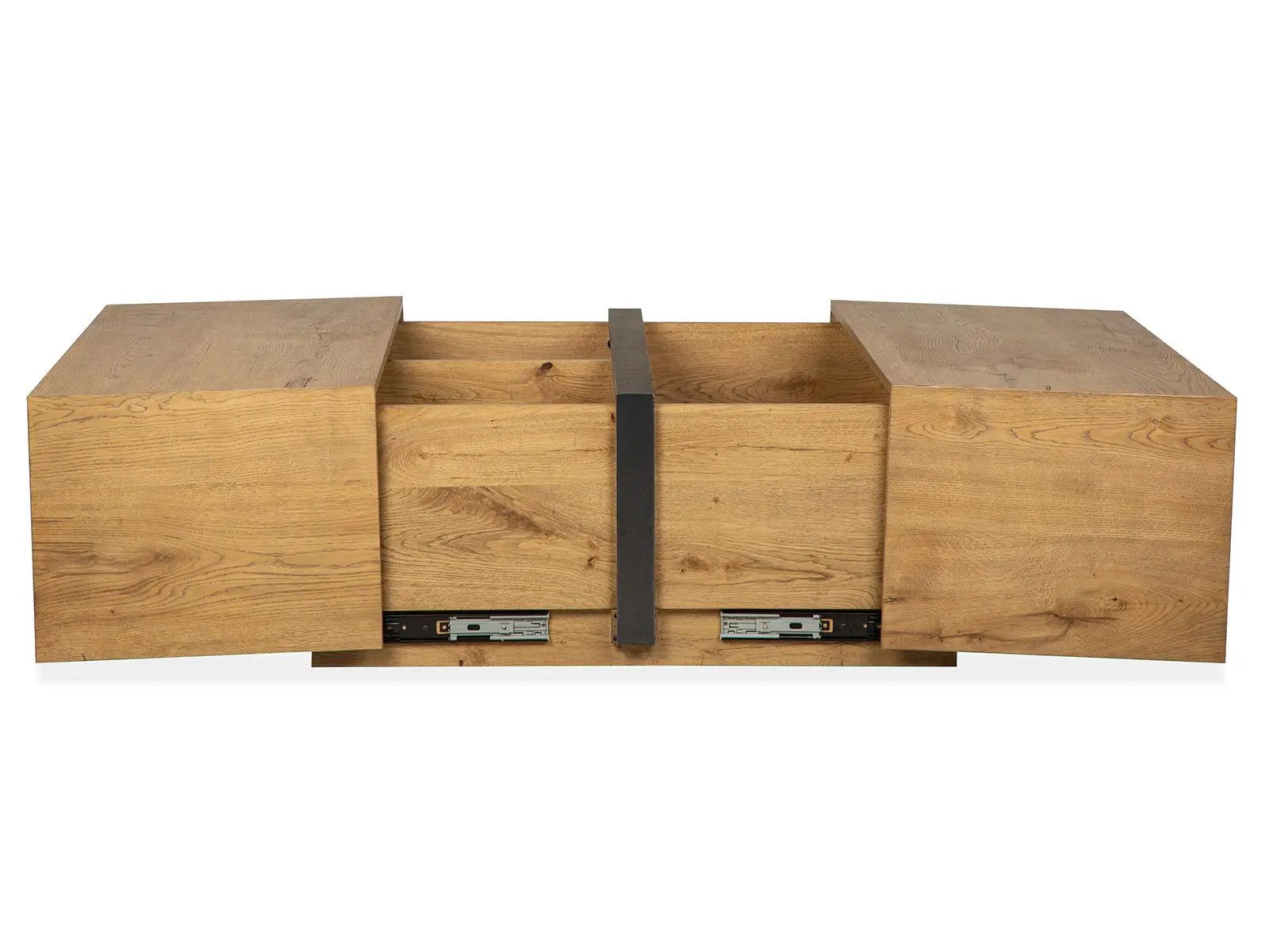 Ripley - Square Cocktail Table With Casters - Rustic Caramel by Unique Piece Furniture