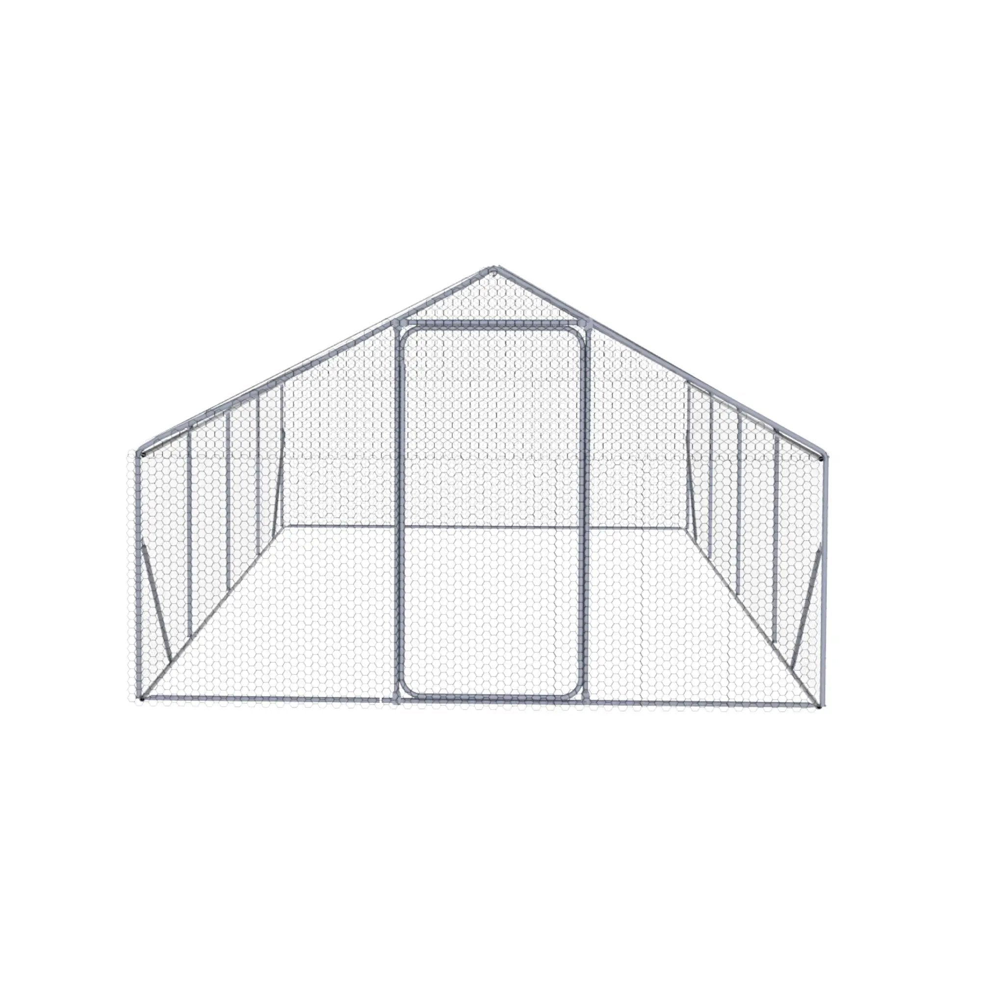 Outdoor Chicken Coop Metal Big Space by HouseOfZazla