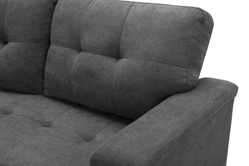 Ashlyn - Reversible Sleeper Sectional Sofa With Storage Chaise, USB Charging Ports And Pocket by HouseOfZazla