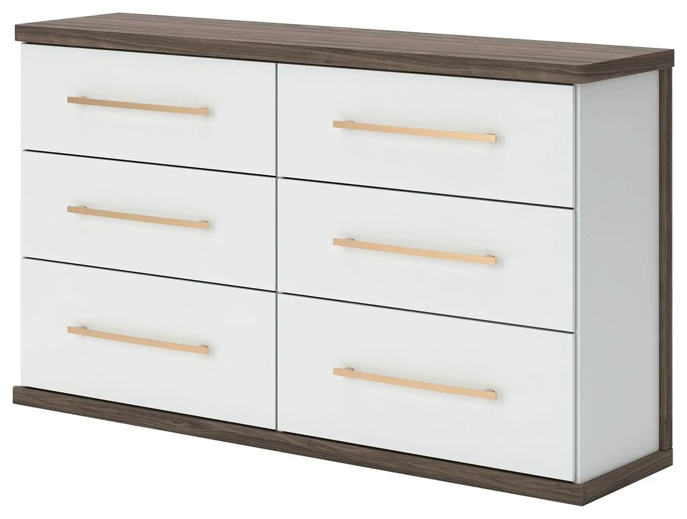 Kendanport - Six Drawer Dresser by Unique Piece Furniture