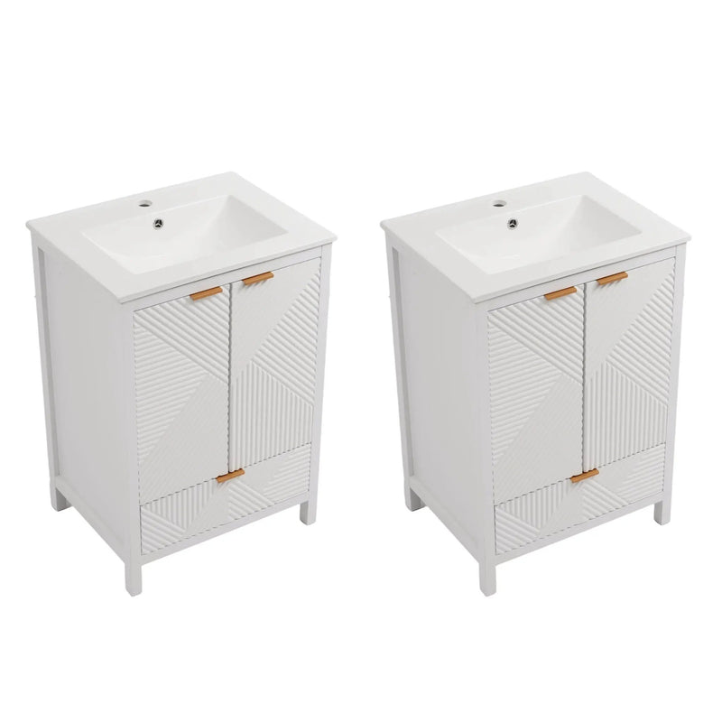 Modern Bathroom Vanity With Sink Combo by HouseOfZazla