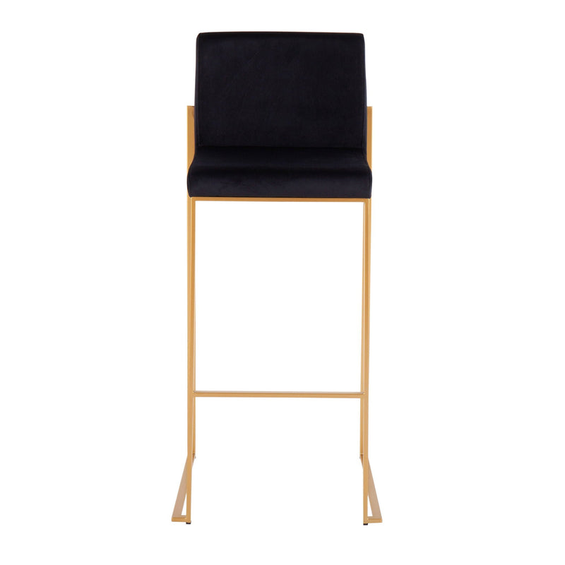 Fuji - Contemporary Design High Back Barstool by Unique Piece Furniture
