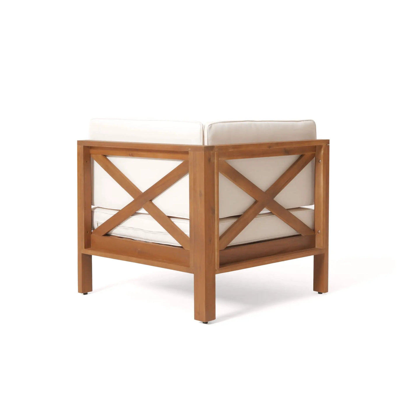 Brava - X Back Corner Chair by HouseOfZazla