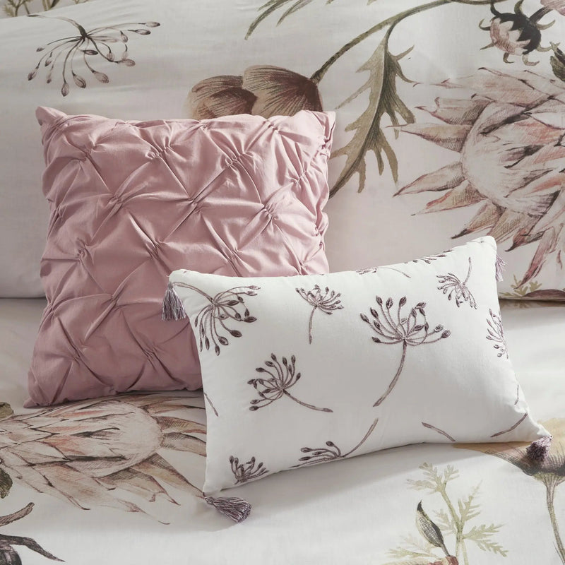 8 Piece Cotton Printed Comforter Set Blush King by HouseOfZazla