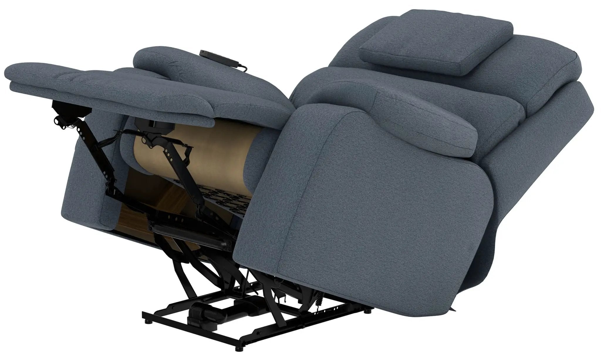 Dreamtime - Power Headrest Power Lay Flat Recliner With CR3 Heat/Massage/Zero Gravity by Unique Piece Furniture