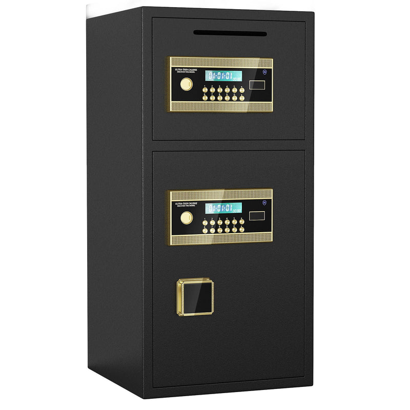 Large Double Door Coin Operated Safe, Digital Security Safe With Fireproof And Waterproof Bag by HouseOfZazla