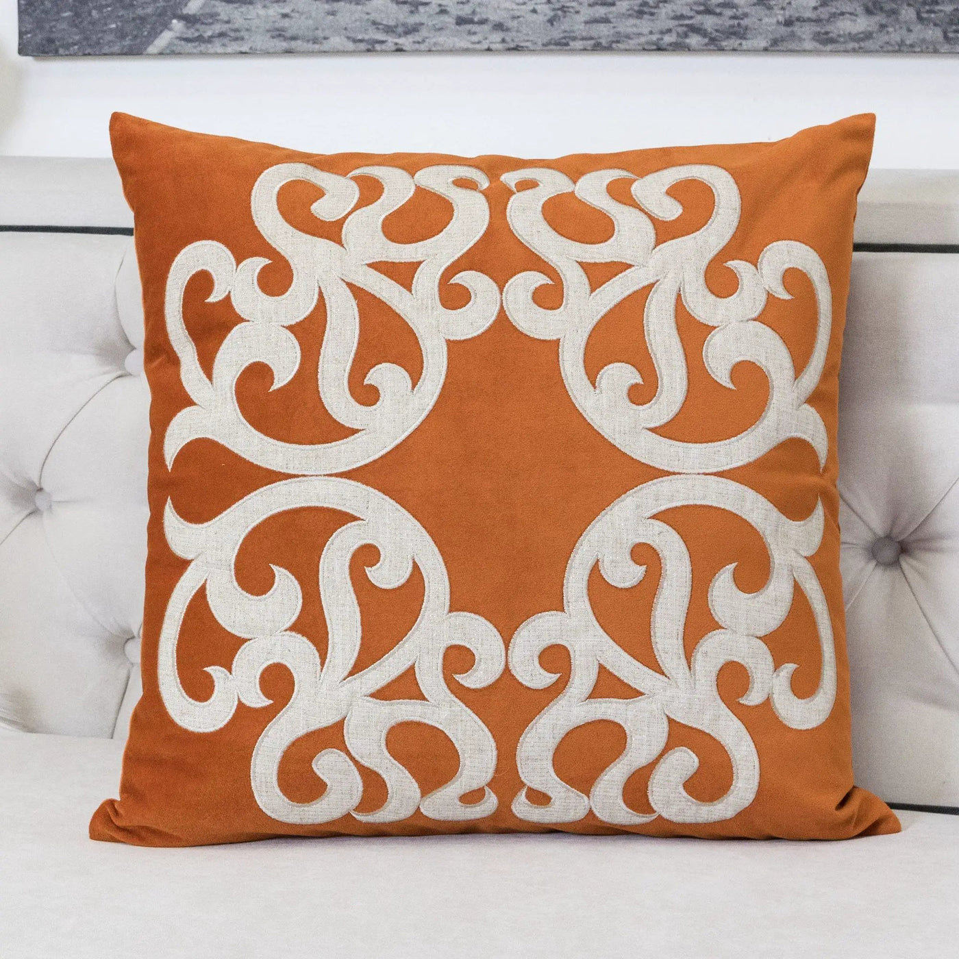 Dora - Pillow Cover With Matching Back by HouseOfZazla