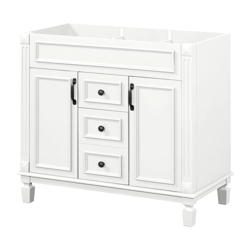Bathroom Vanity Cabinet With 2 Soft Closing Doors And 2 Drawers by HouseOfZazla