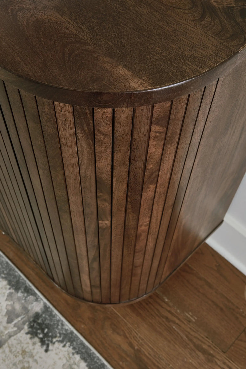 Amickly - Accent Cabinet - Dark Brown by Unique Piece Furniture