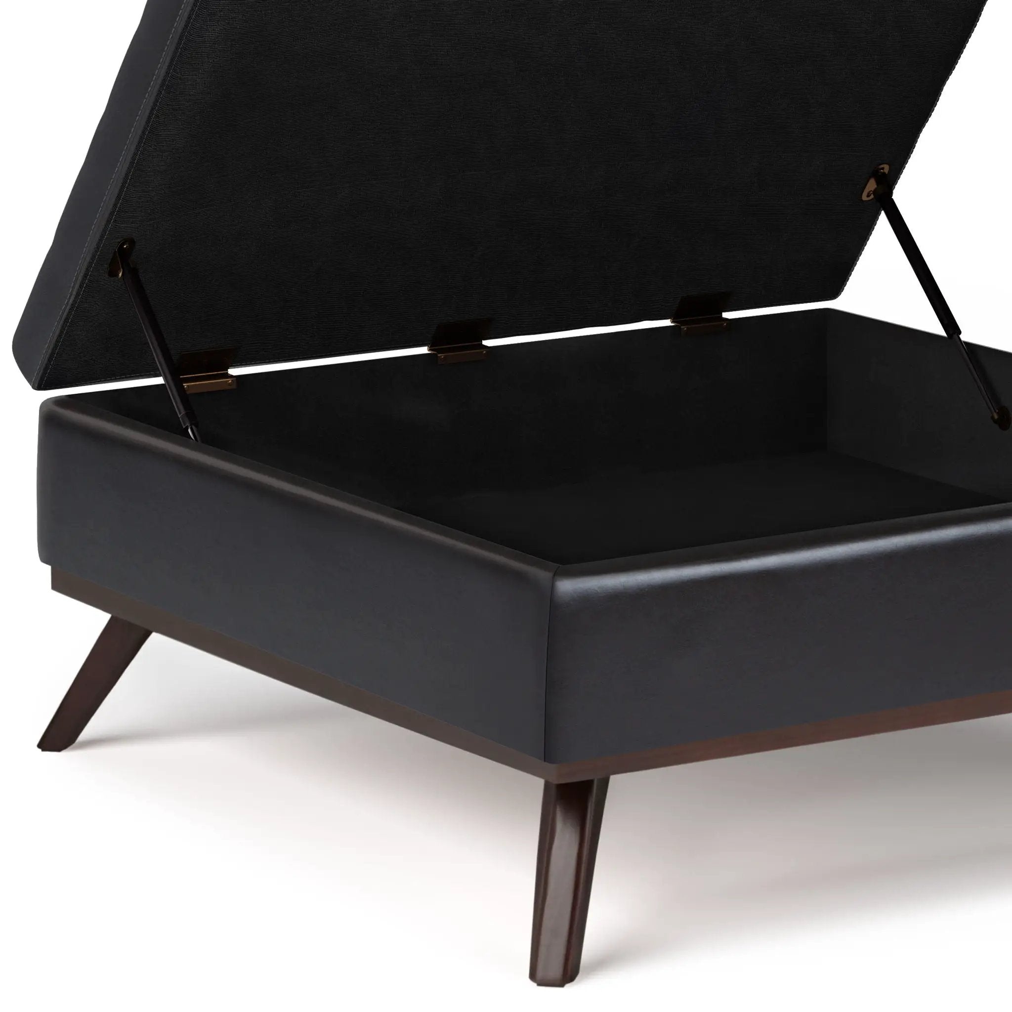 Owen - Multifunctional Square Coffee Table Storage Ottoman by HouseOfZazla