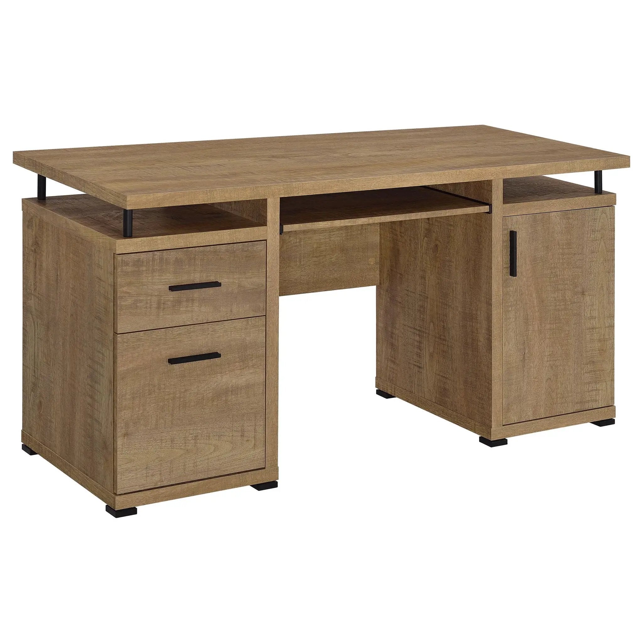 Tracy 55-inch 2-drawer Office Computer Desk Mango by Unique Piece Furniture