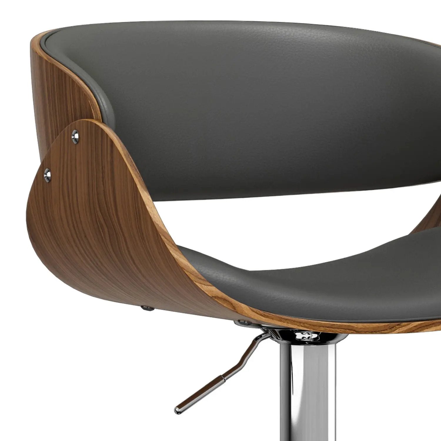 Amery - Mid Century Modern Adjustable Swivel Bar Stool by Unique Piece Furniture