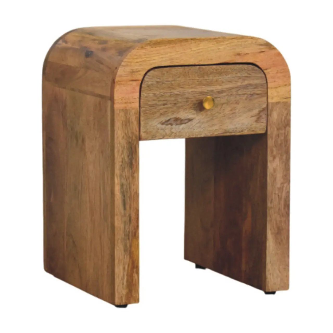 Mini Darcy - Nightstand With Curved Edges by HouseOfZazla