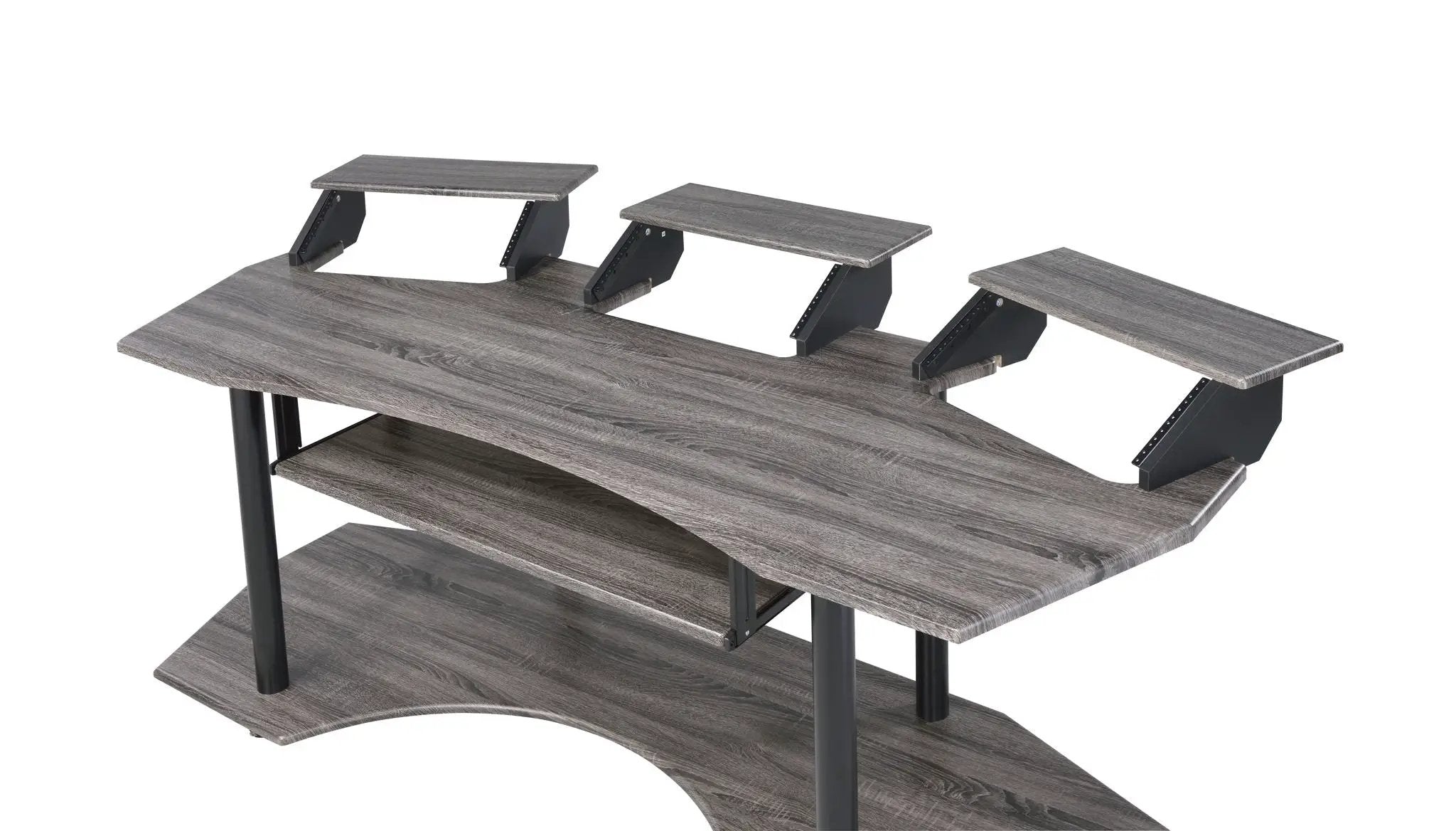 Eleazar Music Recording Studio Desk Wood by HouseOfZazla