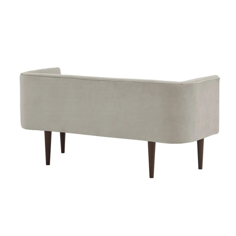 Farrah - Accent Bench With Low Back & Sides - Cream by HouseOfZazla