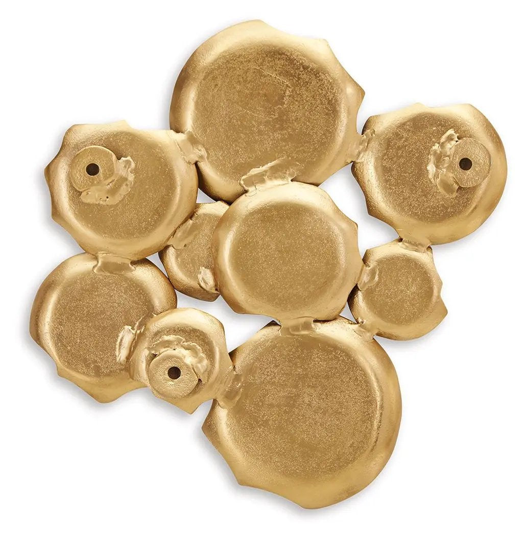 Gageton - Wall Decor - Antique Gold Finish by Unique Piece Furniture