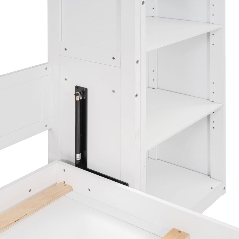Murphy Wall Bed With Shelves by HouseOfZazla