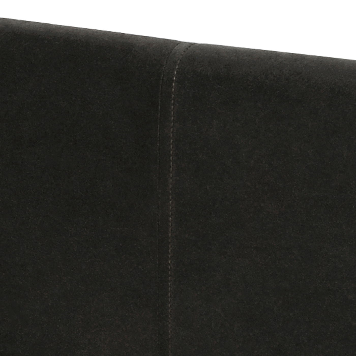 David - King Tufted Wingback Bed - Dark Charcoal Gray by HouseOfZazla