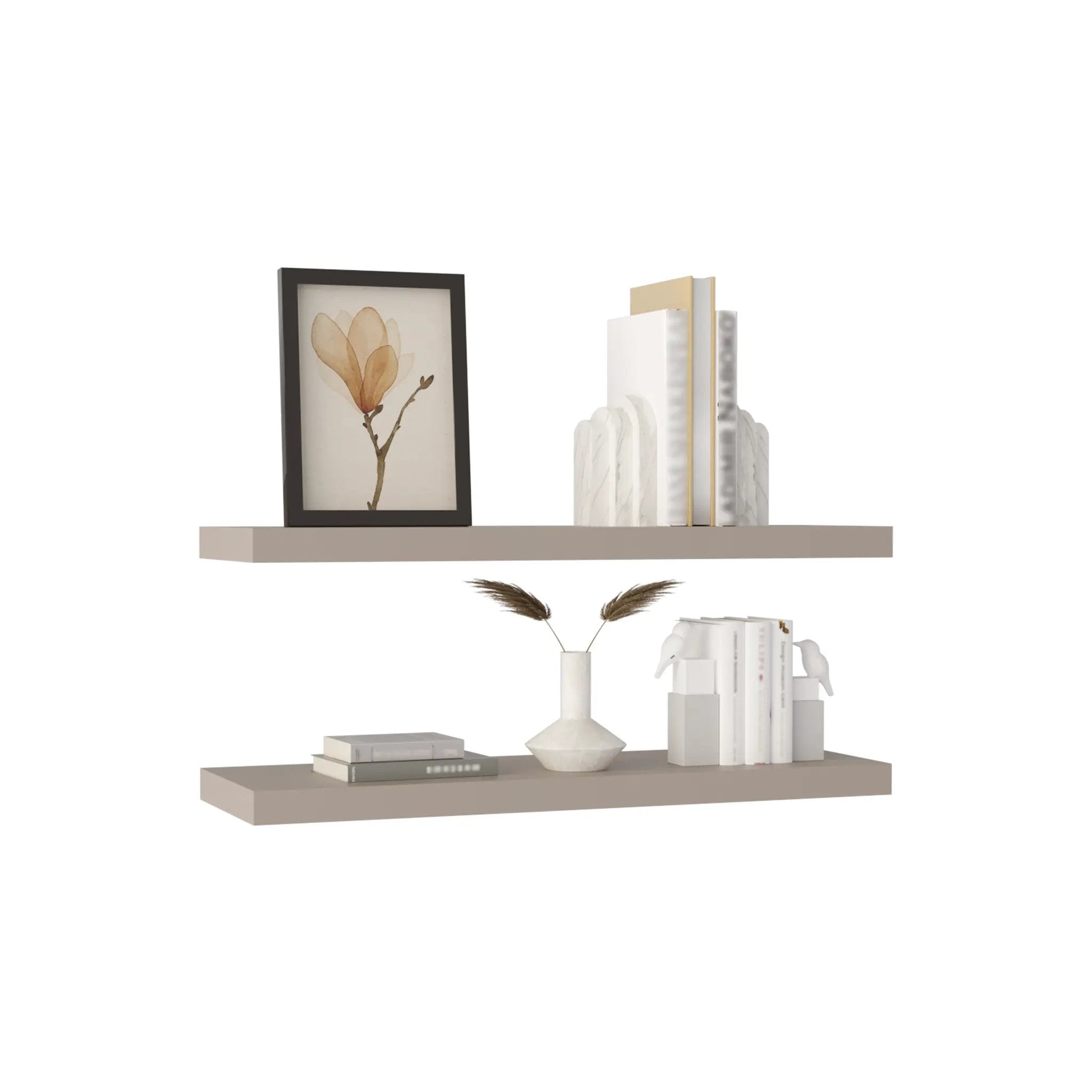 Ecco 31.5" Wide Floating Shelves Set of 2 by HouseOfZazla