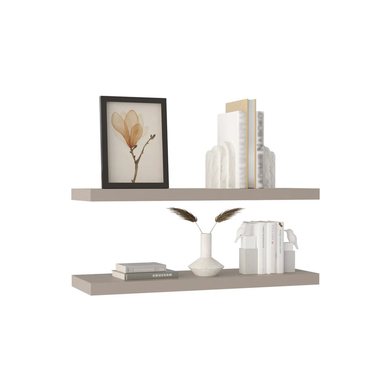 Ecco 31.5" Wide Floating Shelves Set of 2 by HouseOfZazla