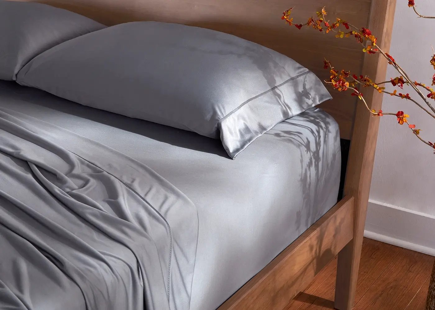 BedGear Dri-Tec Sheet Set, Grey, Split King/Split Cal King by HouseOfZazla