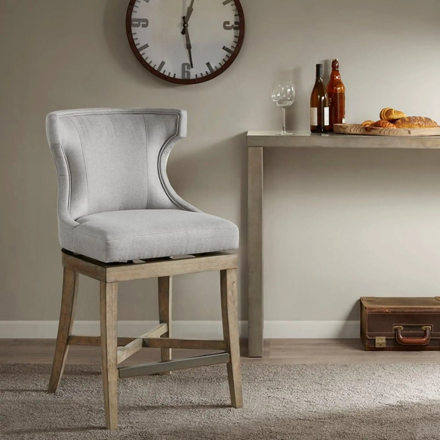 Carson - Counter Stool With Swivel Seat by Unique Piece Furniture