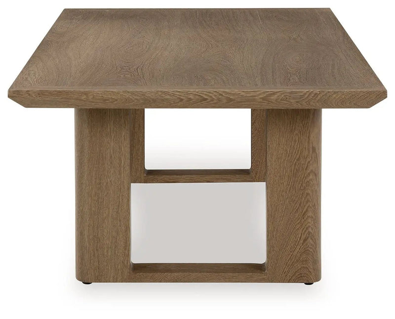 Serene Bay - Rectangular Cocktail Table - Dark Brown by Unique Piece Furniture