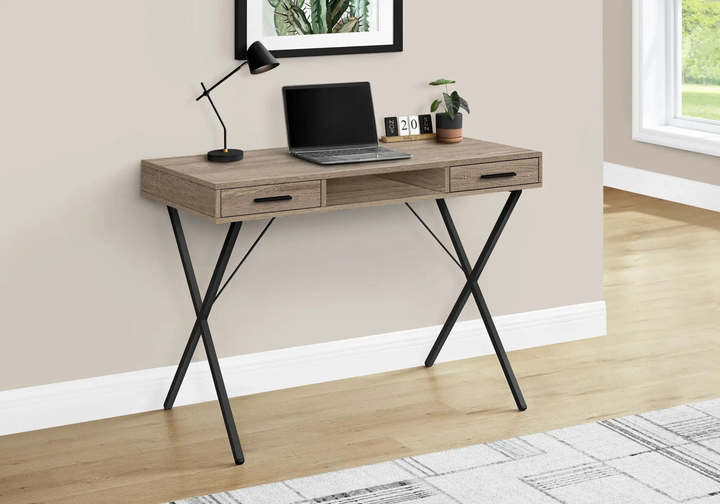 Computer Desk, Home Office, Laptop, Left / Right Set-Up, Storage Drawers, Work, Contemporary, Modern by Unique Piece Furniture