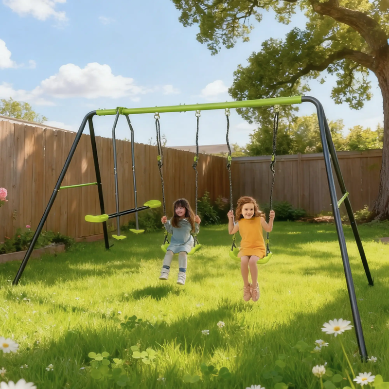 XNS081 Lime Swing Set by HouseOfZazla