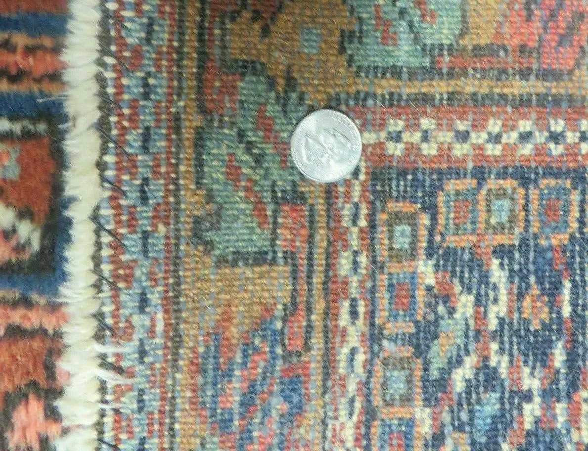 Persian Karajeh Rug 5x6, Antique Geometric Medallion Carpet by Jewel Rugs