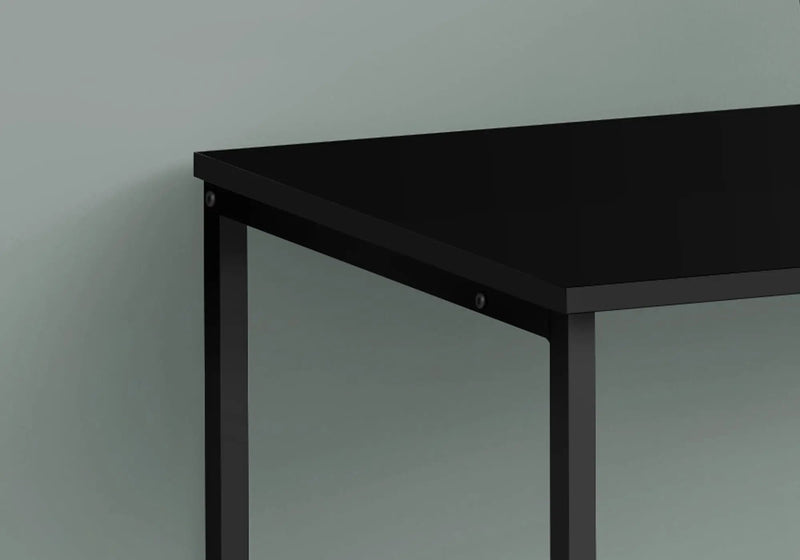 Computer Desk for Home Office with Storage Drawers - Black by HouseOfZazla