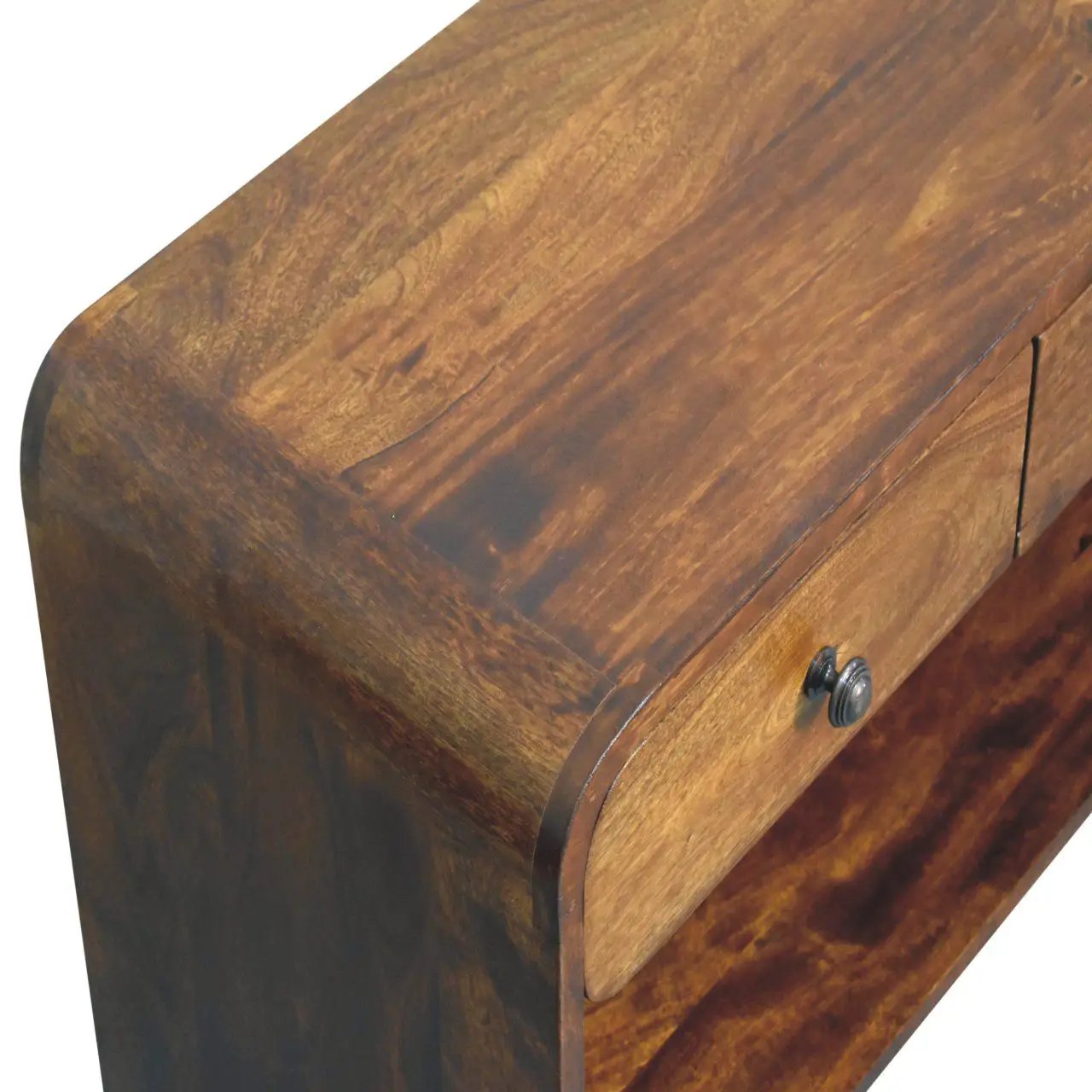 Aspen - Slim Media Unit - Dark Brown by HouseOfZazla