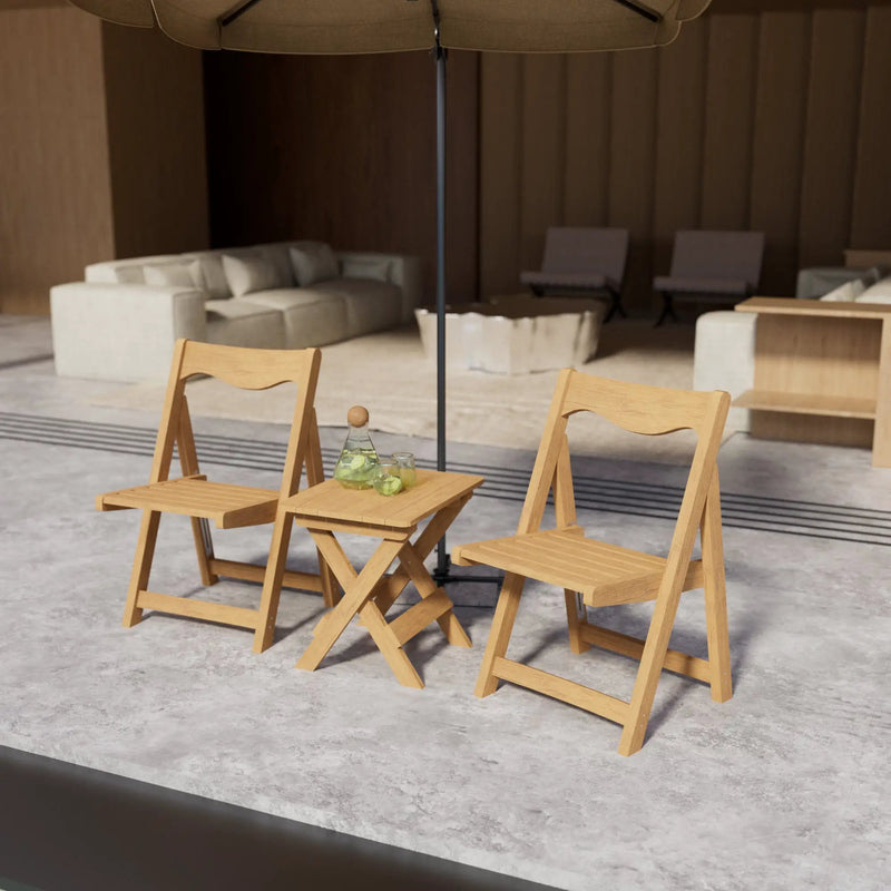 HIPS Material Outdoor Bistro Set by HouseOfZazla