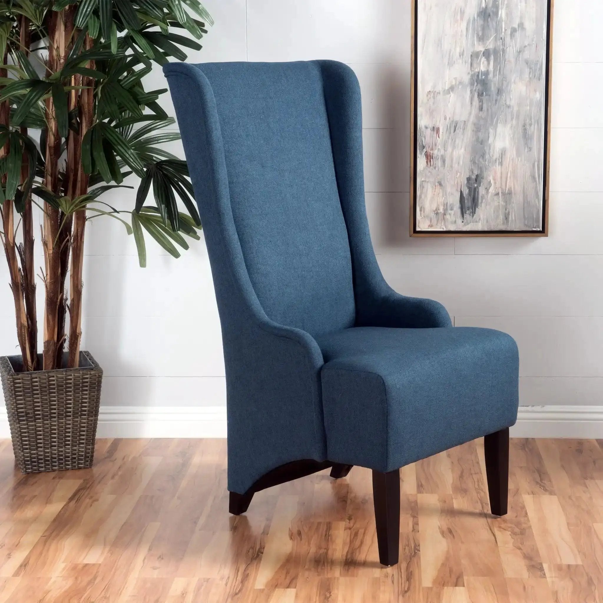 Alight Upholstered Dining Chair With High Back And Birch Wood Legs (Set of 2) by HouseOfZazla