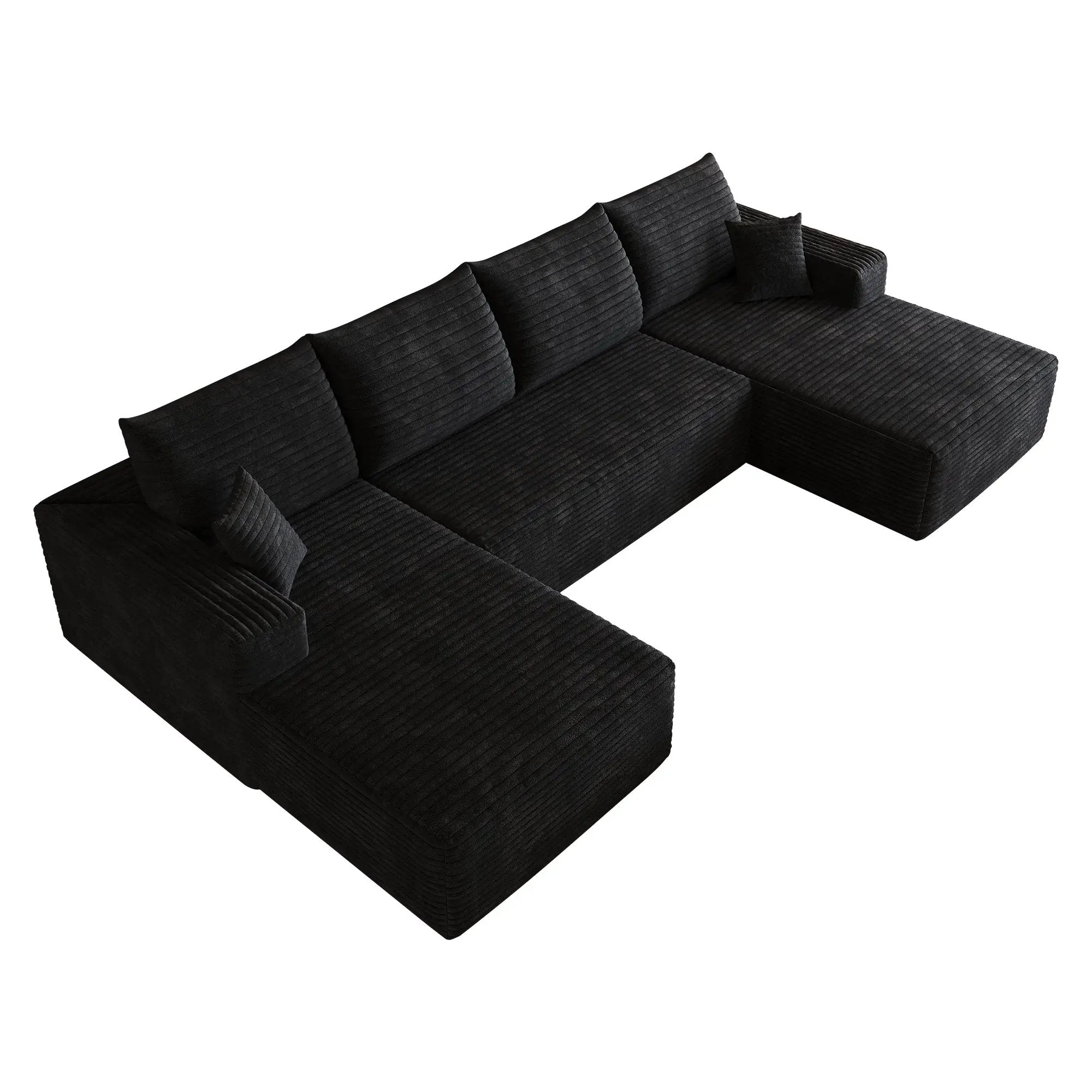 134" Cloud Sectional Sofa by HouseOfZazla