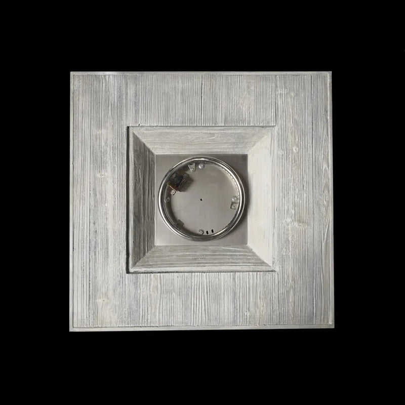 Reinforced Propane Fire Pit Table - Black / Gray by Unique Piece Furniture